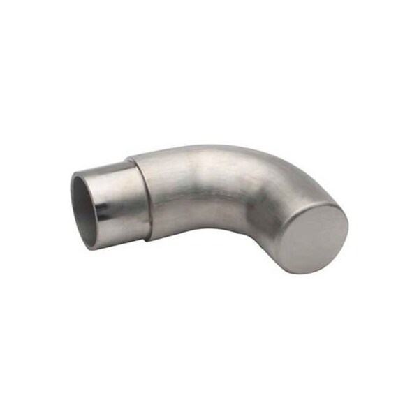 Lavi Industries Lavi Industries, Radius Wall Return, for 1.5" Tubing, Satin Stainless Steel 44-608/1H - main
